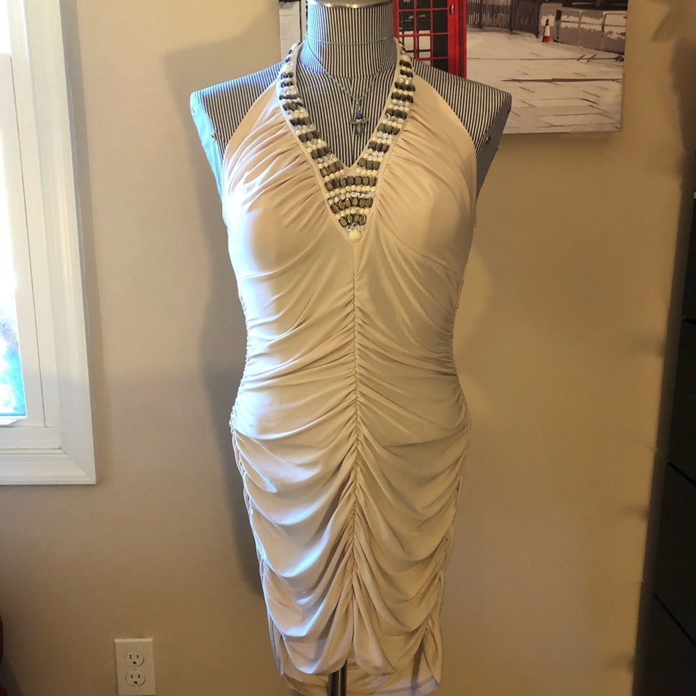 Creamy Party Dress